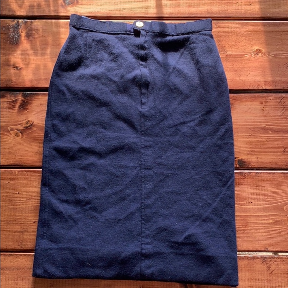 Vintage CHANEL High-Waisted Pencil Skirt